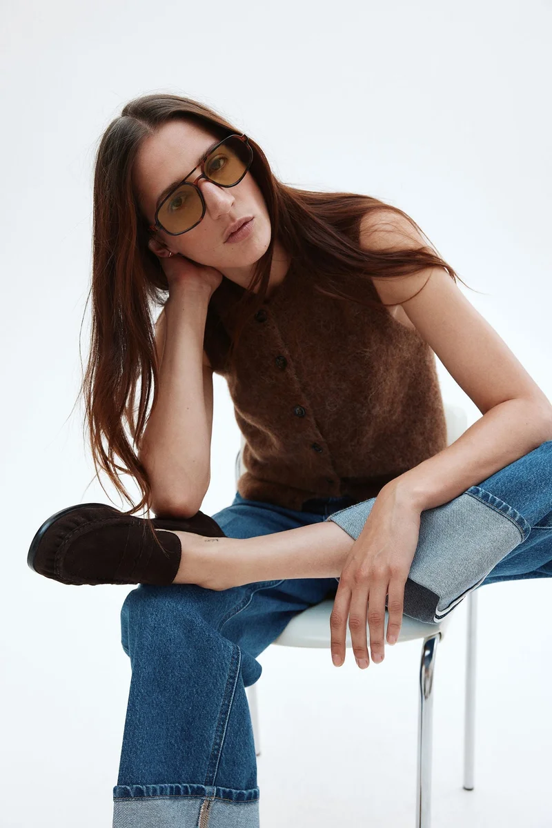 H&M Alpaca-blend waistcoat